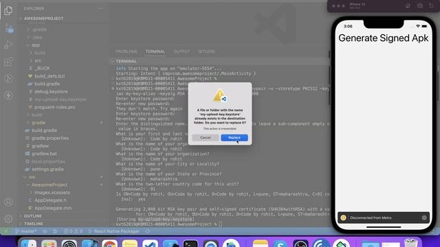 EP :18 React-Native Hindi tutorial | build apk or aab file for play store смотреть онлайн