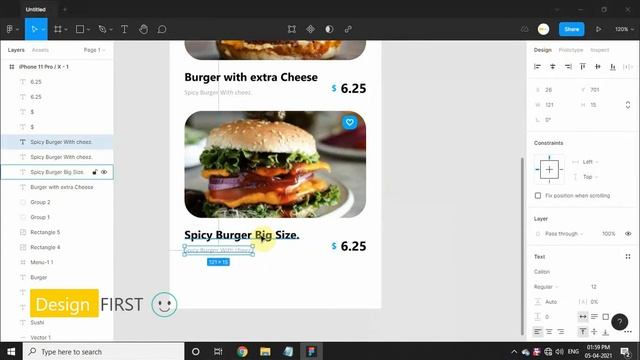 Fast Food Corner App Design in Figma | Mobile App Design | Food App Design | Figma Tutorial смотреть онлайн