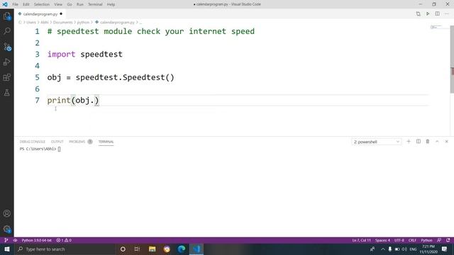 #pythonmodule check internet speed with python смотреть онлайн