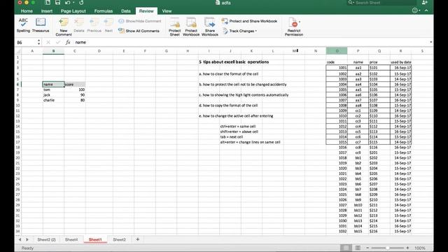 5 basic tips for MS Office Excel 2013 and 2016 смотреть онлайн