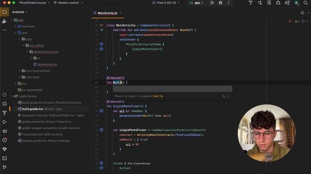 Implement Photo Picker using Jetpack Compose - Android смотреть онлайн
