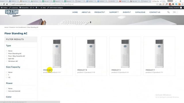 Step 2 - Import product from csv file to website смотреть онлайн
