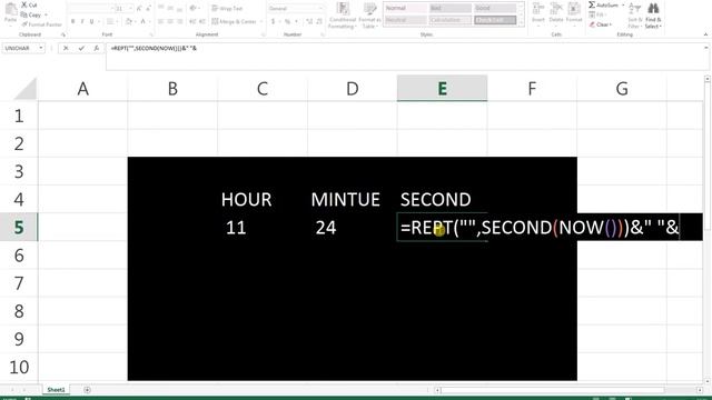 #42 (Hindi) MS Excel Digital Clock смотреть онлайн