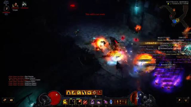 Diablo 3 RoS PC: UE Season 6 T10 Bandit Shrine Solo Game смотреть онлайн