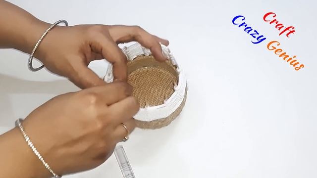 Jute Basket Made With Empty Plastic Bottle & Jute |DIY Mother's Day Gift Idea -Best Out Of Waste