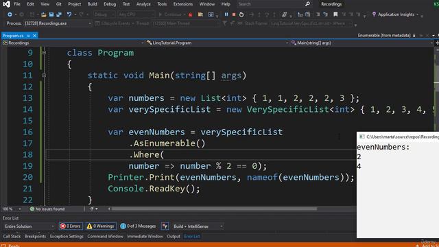 026 Collection type change - part 2 - AsEnumerable, Cast смотреть онлайн