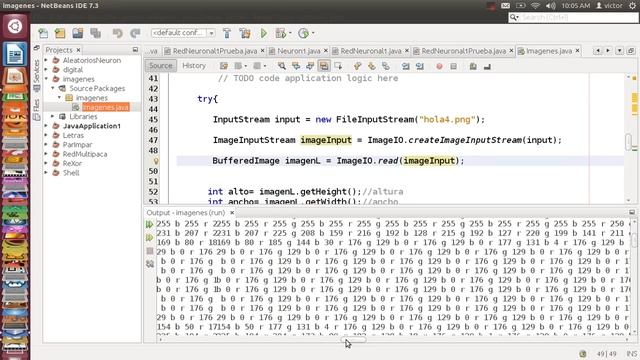 Leer Imágenes en Java , Leer los componentes RGB de Pixeles смотреть онлайн