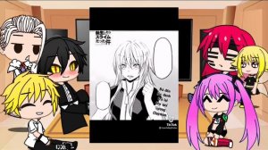 Some demon lord(+diablo,veldora) react to rimuru tempest/ rimuru x diablo /