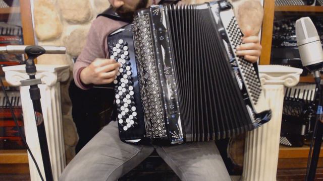 3702 - Decorated Black Universal Chromatic Button Accordion C System LMMM 87 120 $1999 смотреть онлайн