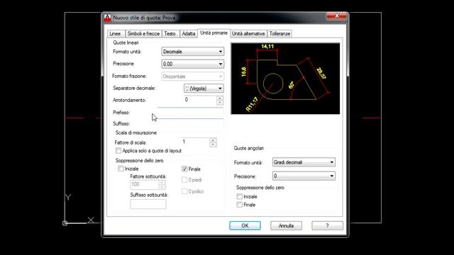 Corso di AutoCAD - 9 - Gestione delle quote Pt. 1 смотреть онлайн