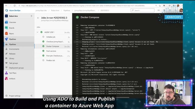 Use Azure DevOps Pipelines to build and publish a Container for use in Azure App Service смотреть онлайн