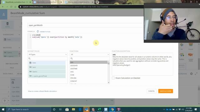 Domo - calculate email campaign Open Rate w Windowed Functions смотреть онлайн