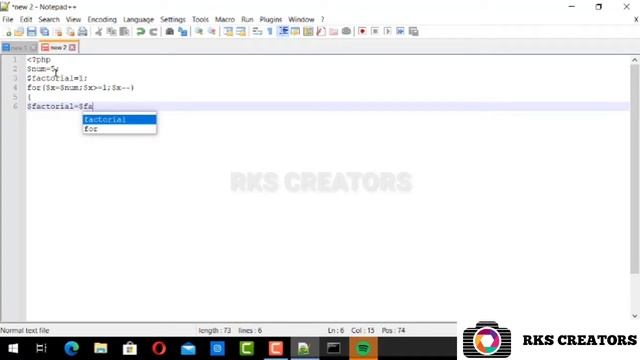 Factorial of number using php | php programs | php in tamil смотреть онлайн