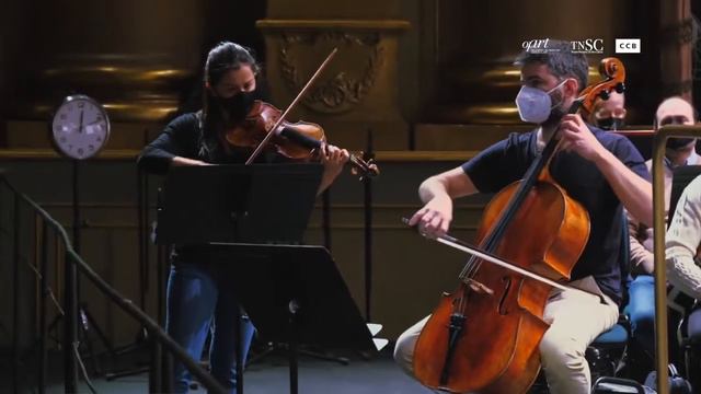 Ana Pereira e Marco Pereira — Duplo Concerto para Violino, Violoncelo e Orquestra, de Philip Glass смотреть онлайн