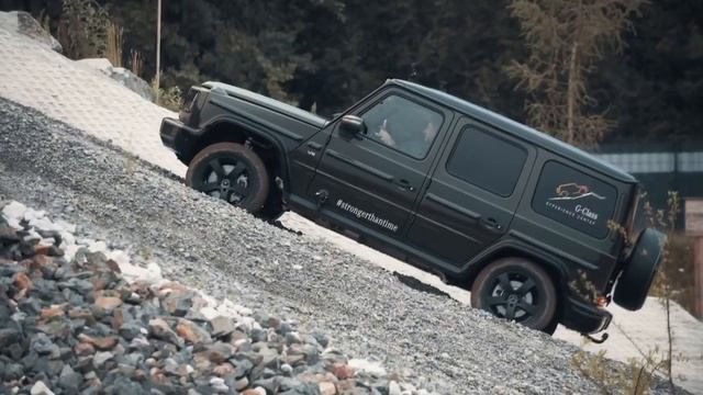 Вот почему любят Mercedes Benz G-Class 2021 года. Тест драйв по бездорожью.