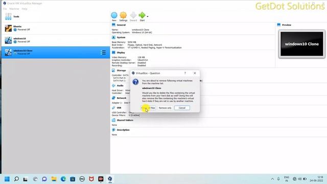How to Remove Windows 10 OS in Oracle VM VirtualBox Manager #how #howto #vm #getdot Solutions смотреть онлайн