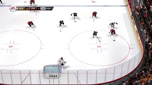 NHL 13 Gameplay Bruins Blackhawks PS3 {1080p 60fps} смотреть онлайн