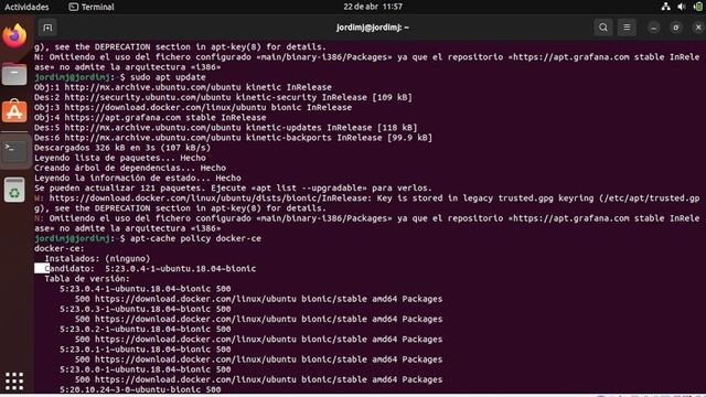 Docker desde terminal ubuntu смотреть онлайн