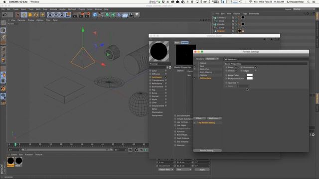 Cinema 4D Tutorial - Creating Line Art Animations Using Cinema 4D Lite, Cineware, and After Effects смотреть онлайн