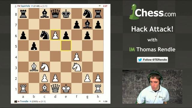 Twitch Chess: "Hack Attack" | Episode 6: IM Rendle vs FM Squirlolz | Part 2! смотреть онлайн
