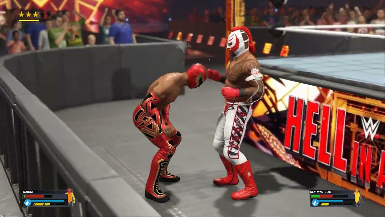 WWE2K23 Axiom Vs Rey Mysterio