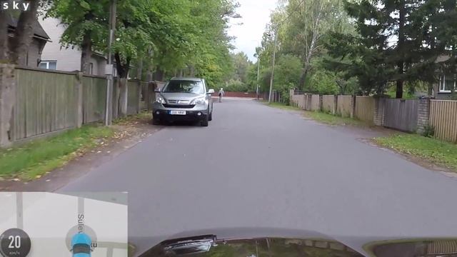 Экзаменационный маршрут N1 (с комментариями, короткая версия ) смотреть онлайн