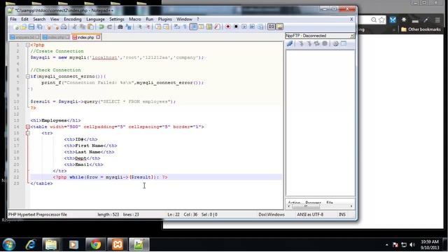MySQLi OOP смотреть онлайн