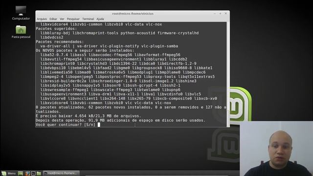 Instalando programas no Linux Mint 18 usando o APT-GET смотреть онлайн