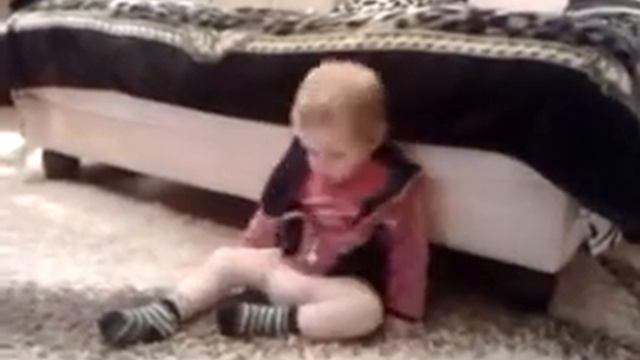 СМЕШНО спящий ребенок!!! FANY Baby sleep!!! смотреть онлайн
