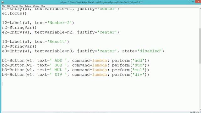Python Program - Basic Calculator смотреть онлайн