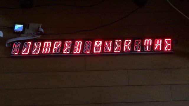 BF-005: 16 Segment LED Display with TLC5940 + M5Stack/ESP32 смотреть онлайн