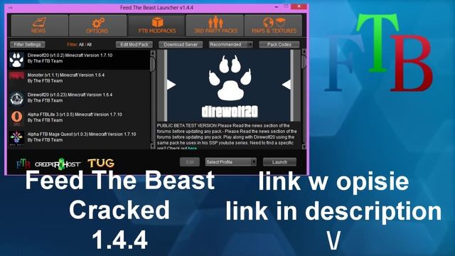 Feed The Beast 1.4.4 Cracked NO-PREMIUM [DOWNLOAD] 100% working смотреть онлайн