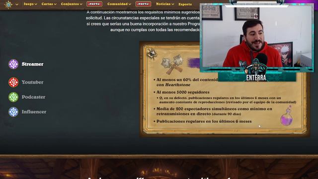 NUEVO PROGRAMA DE CREADORES DE HEARTHSTONE 2023 | Enterra смотреть онлайн
