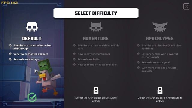 Minecraft Dungeons - How To Change Difficulty смотреть онлайн