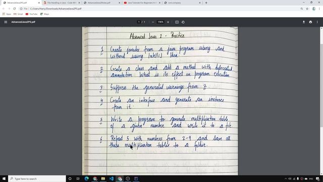 Advanced Java 2 - Practice Set смотреть онлайн