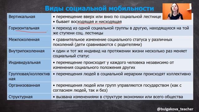 ВИДЫ СОЦИАЛЬНОЙ МОБИЛЬНОСТИ | ЕГЭ ПО ОБЩЕСТВОЗНАНИЮ 2021 смотреть онлайн