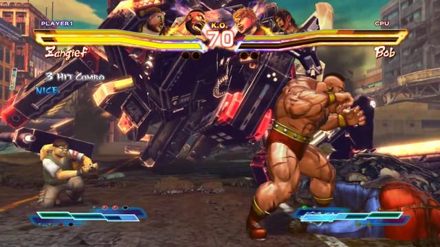 Street Fighter X Tekken - Zangief & Rufus (RPCS3) смотреть онлайн