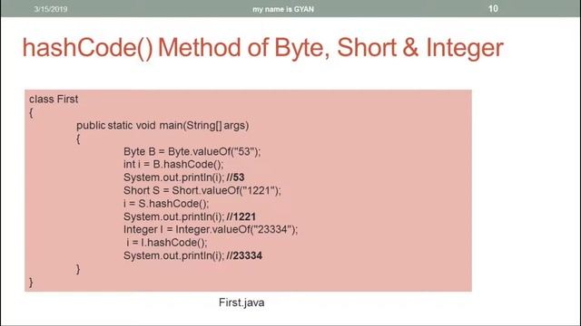 Wrapper Classes in Java | #7 | hashCode() Method of Wrapper Classes in Java смотреть онлайн