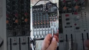 Підключення мікшерного пульта Behringer QX1204 USB