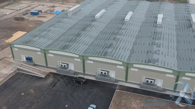 Обзорная съемка ангаров для хранения овощей и фруктов смотреть онлайн