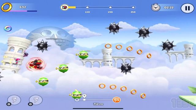 Sonic Runners Adventure - Sky Sanctuary 37-48 Levels - Full Chapter Walkthrough (iOS, Android) смотреть онлайн
