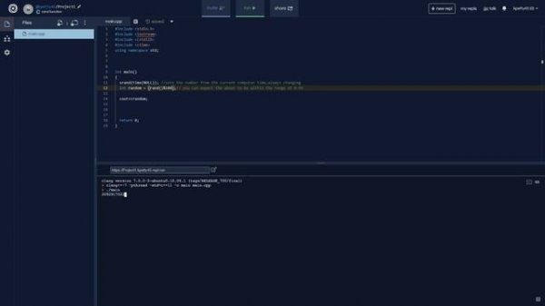 Random Number Generator C++