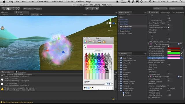 220. Unity3d Tutorial - Particle System (Portal) смотреть онлайн