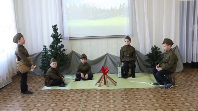 Сценка «На привале» смотреть онлайн