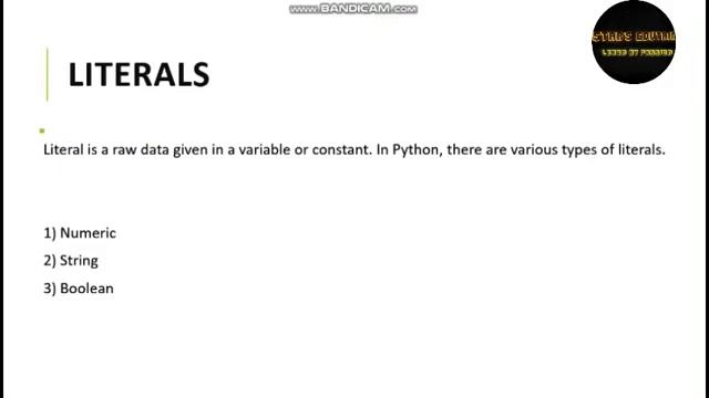 What is Literals?||how to code||Programming concept... смотреть онлайн