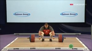 2016 European Weightlifting Championships, Men +105 kg/Чемпионат Европы по тяжелой атлетике М +105к