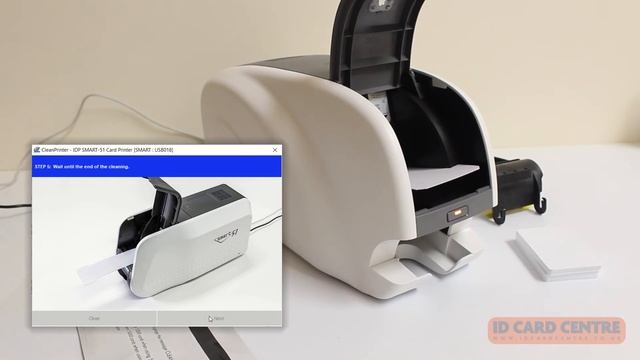 How To Clean An IDP Smart 31/51 Plastic Card Printer