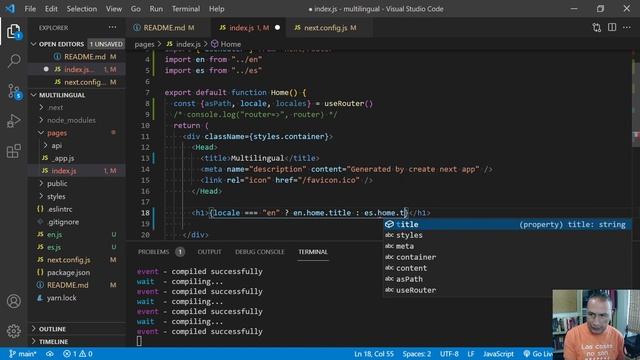 ??? Next.js Internacionalización (i18n) смотреть онлайн