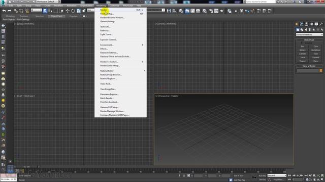 Зеркало в 3D Max. Материал отражения / Make a Simple Mirror in 3D Max смотреть онлайн
