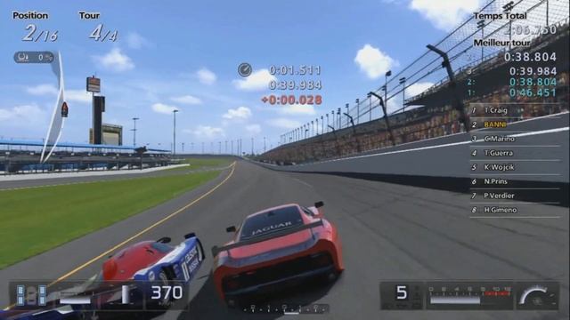 Gran Turismo 5 - Jaguar XJ220 LM Race Car (HYBRiD) PS3 Gameplay смотреть онлайн